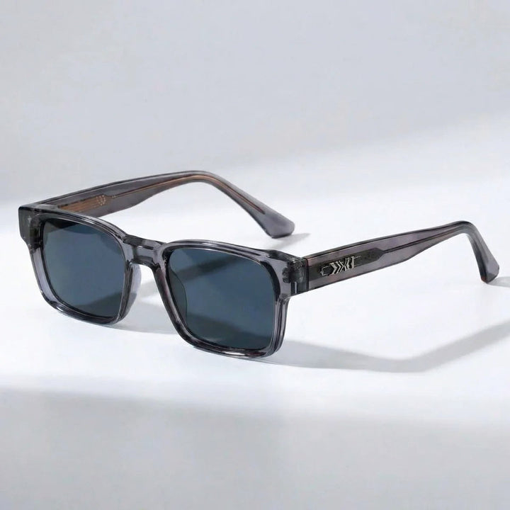 Men's Retro Rectangle Frame Sunglasses