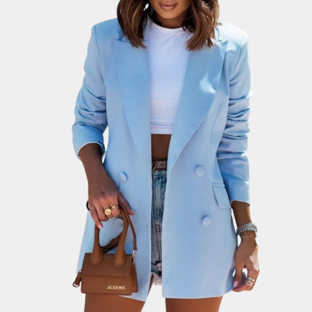 Women's Stylish Long Blazer
