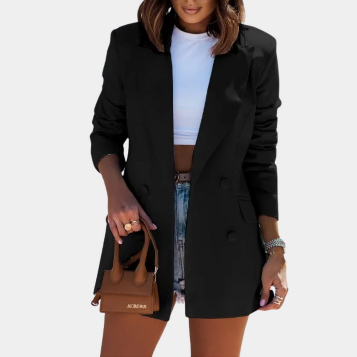 Women's Stylish Long Blazer