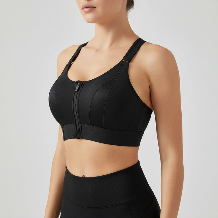 Front-Zip Sports Bra | Women's PowerFlex Sports Bra