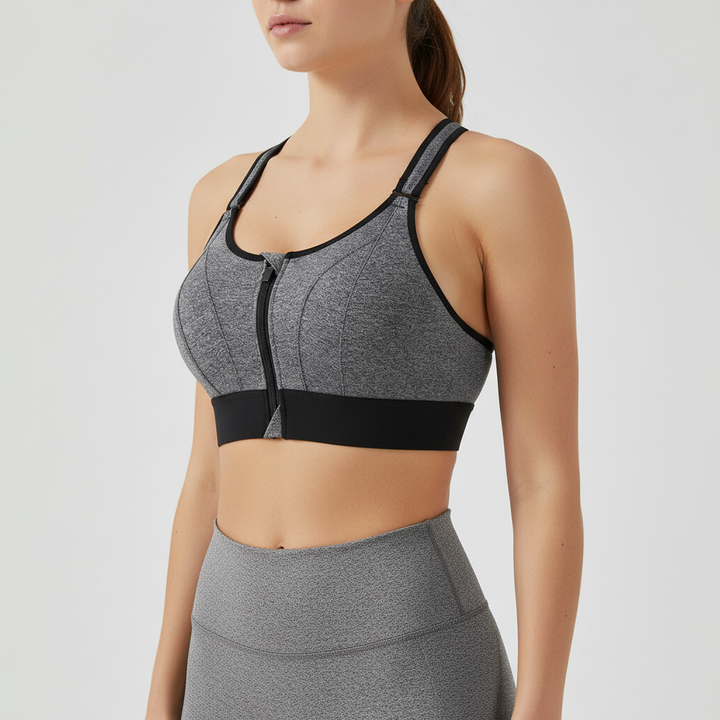 Front-Zip Sports Bra | Women's PowerFlex Sports Bra