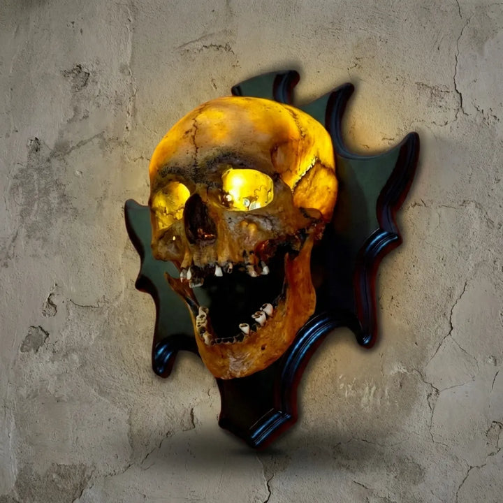 Halloween's LED Glow Skull Nightlight with Sound Module