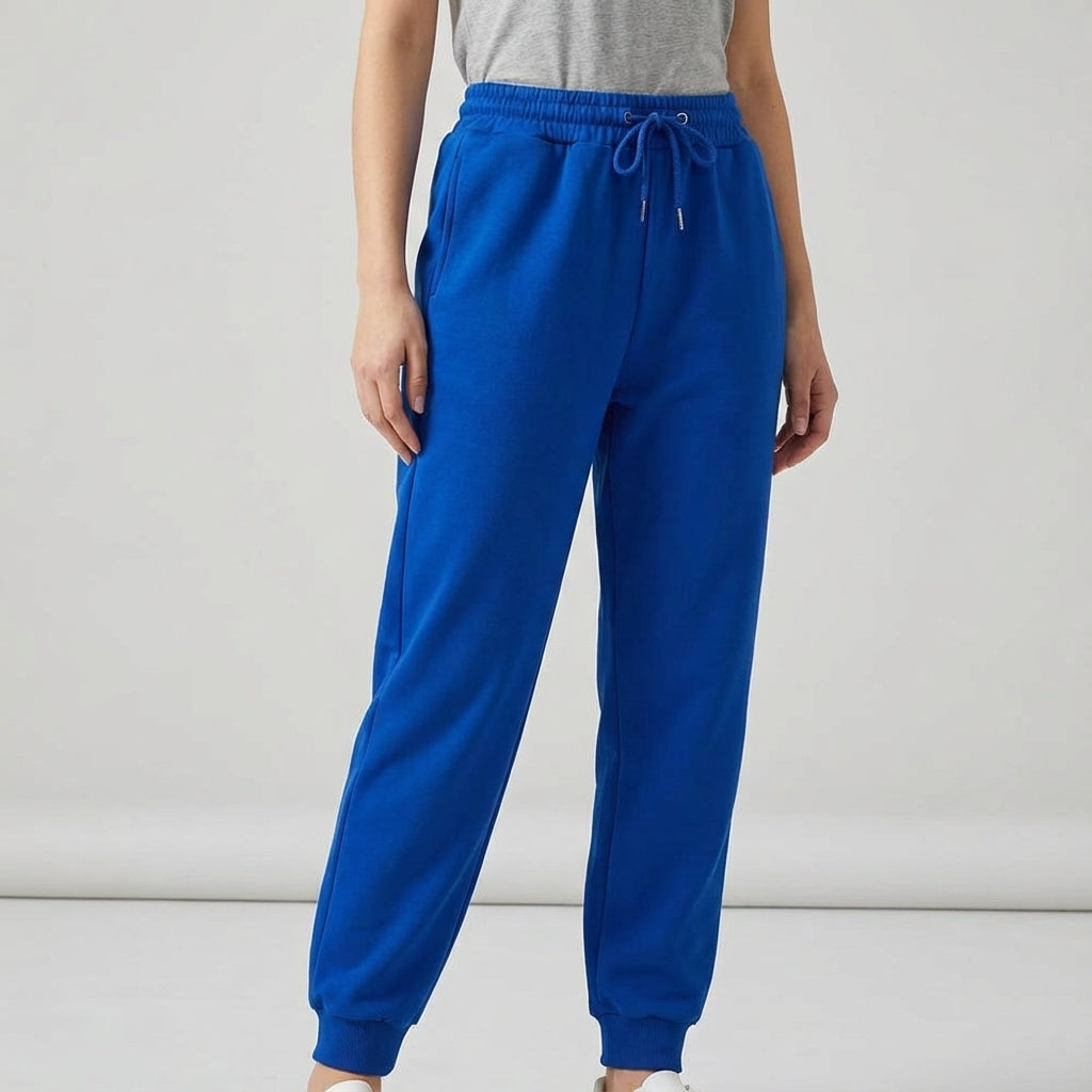 Women's Soft Drawstring Side Pocket Sweatpants