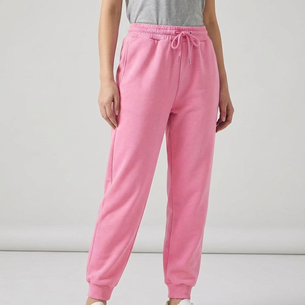 Women's Soft Drawstring Side Pocket Sweatpants