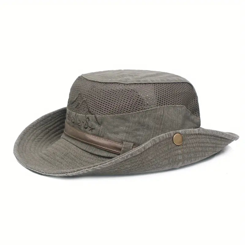 Noah | Men's Wide-Brimmed Sun Hat for Outdoor Activities