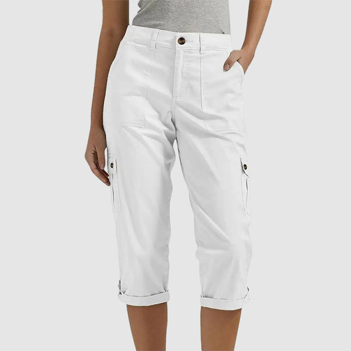 Willa | Women's Everyday Cargo Capri Pants