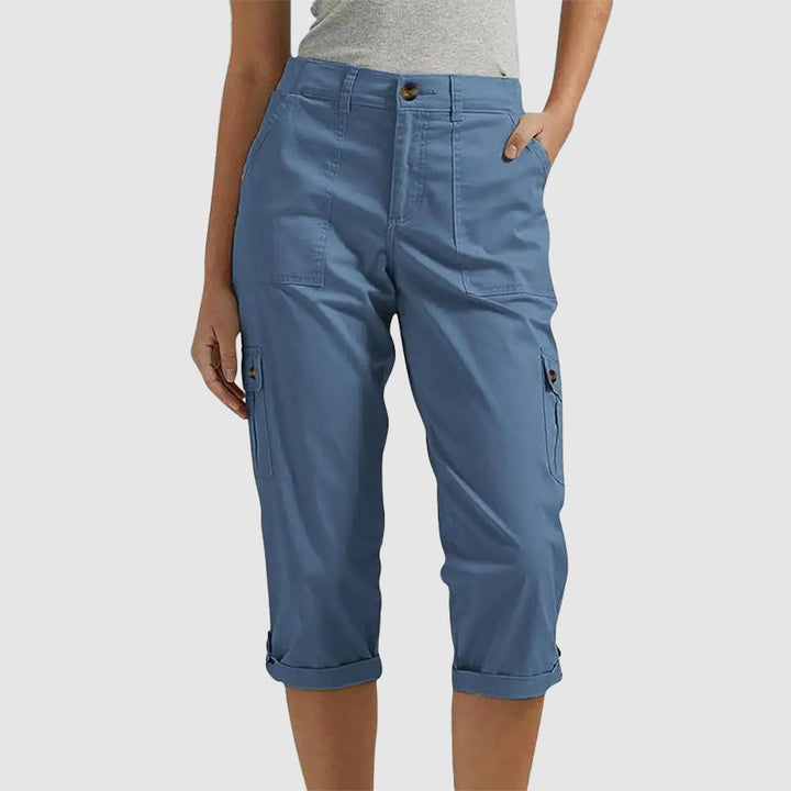 Willa | Women's Everyday Cargo Capri Pants