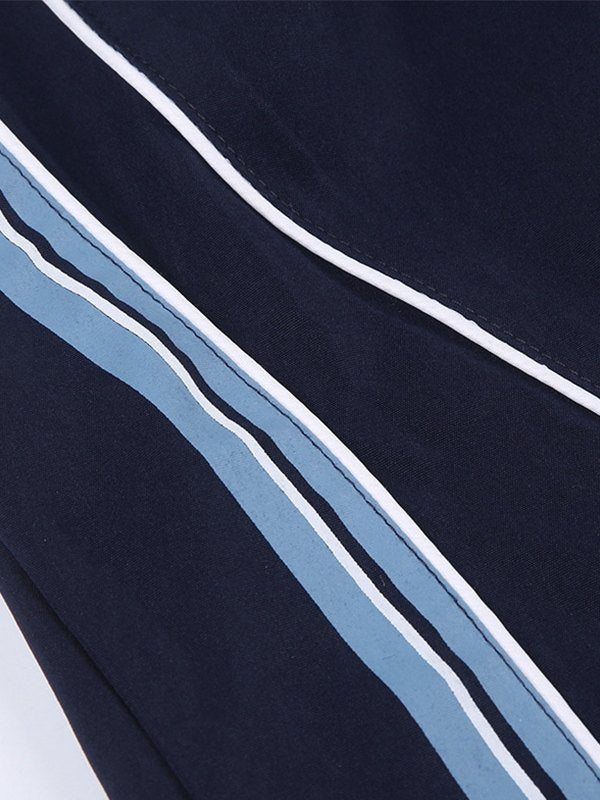 Women's Stylish Side Stripe Baggy Track Pants