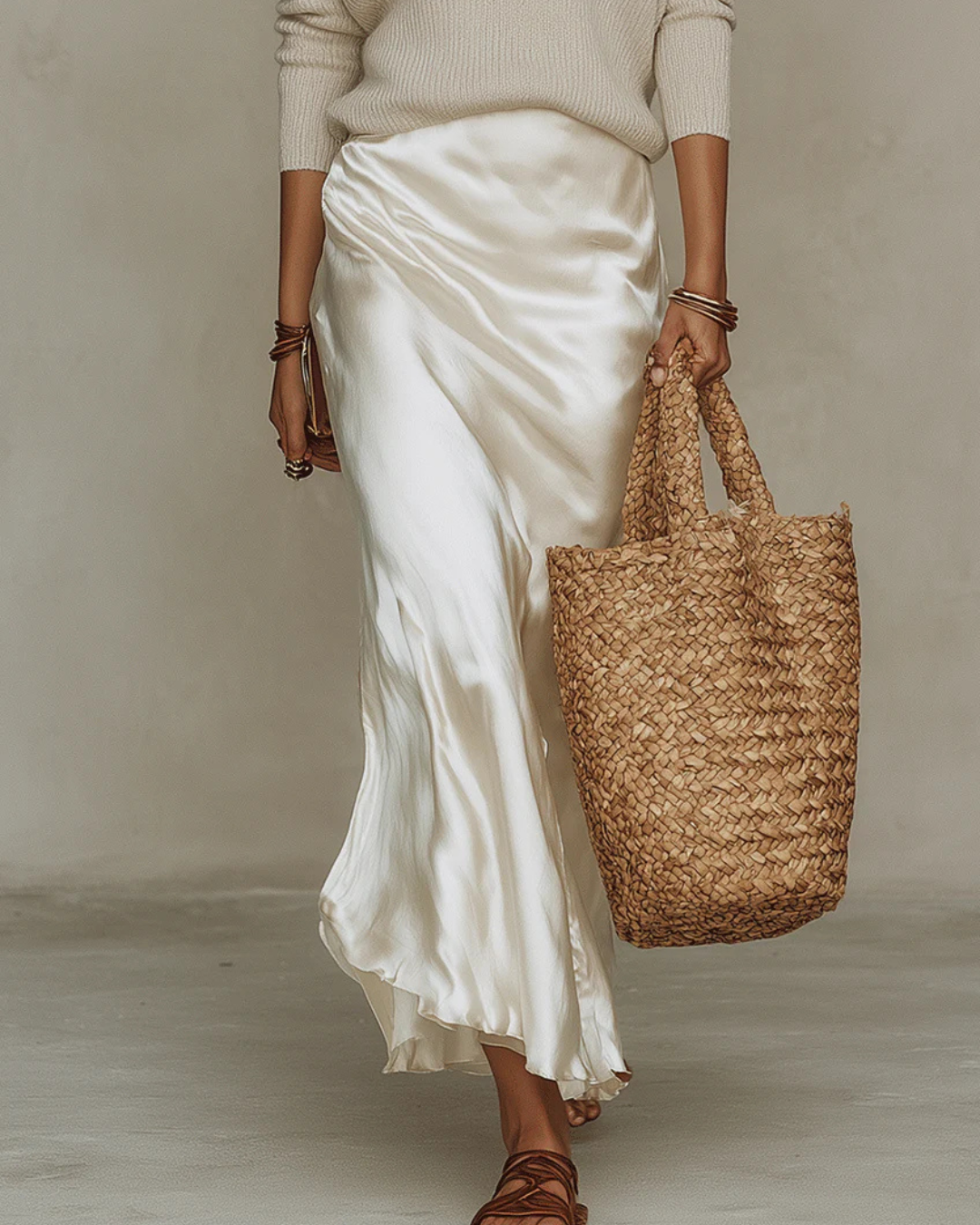 Women's Elegant V-Neck Sweater Dress Set