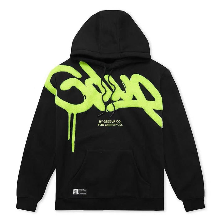 Unisex Oversized Letter Hoodie – Y2K Harajuku Streetwear