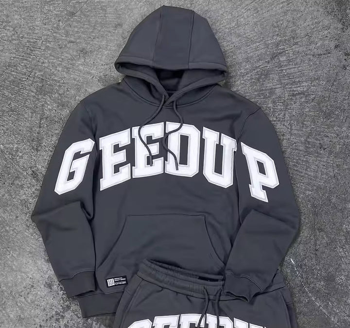 Unisex Oversized Letter Hoodie – Y2K Harajuku Streetwear