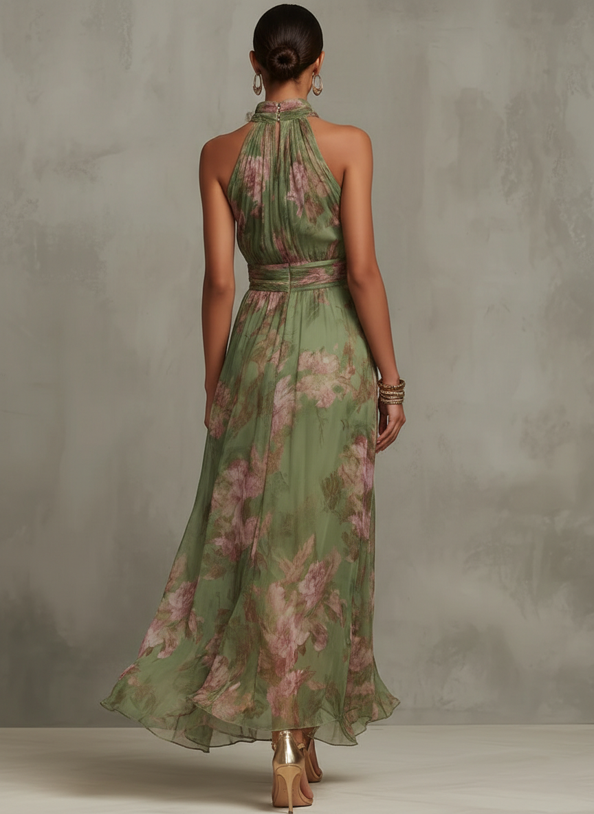 Sophie | Women's Elegant Floral Maxi Dress-Trendy 4 Fit