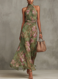 Sophie | Women's Elegant Floral Maxi Dress-Trendy 4 Fit