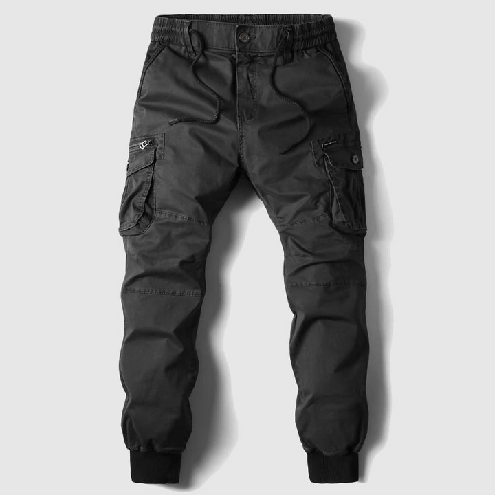 Men's Multi-Pocket Cotton Cargo Pants