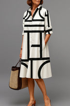 Grace | Women's Comfortable Midi Dress-Trendy 4 Fit