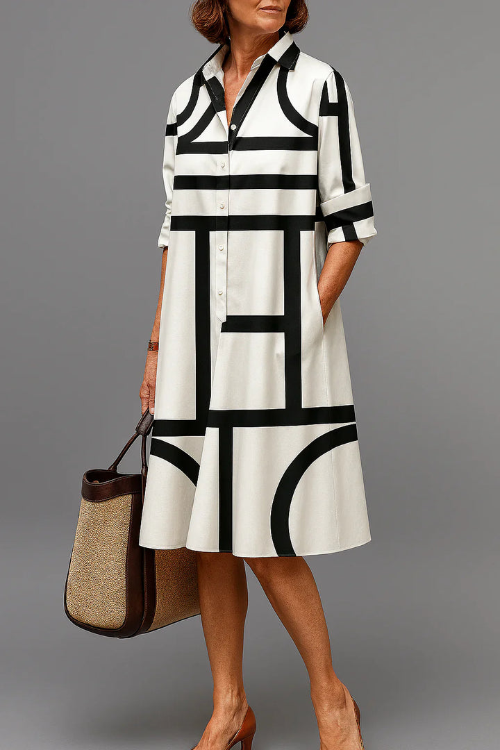 Grace | Women's Comfortable Midi Dress-Trendy 4 Fit