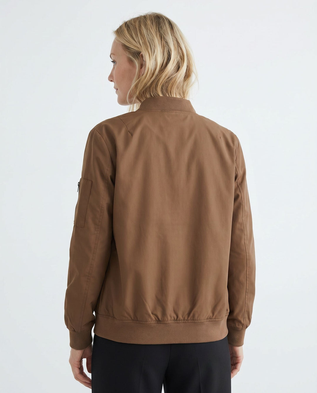 Women's Lightweight Casual Bomber Jacket for Everyday Wear