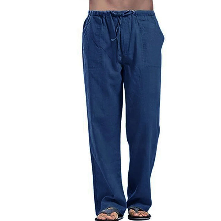 Men's Airy Leisure Trousers with Tunnel Design for Comfort