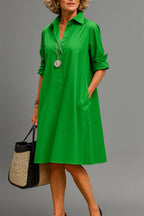 Grace | Women's Comfortable Midi Dress-Trendy 4 Fit