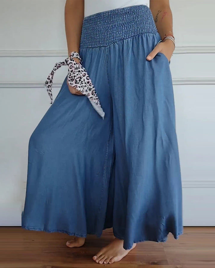 Women's Timeless Elegant Wide Leg Everyday Pants