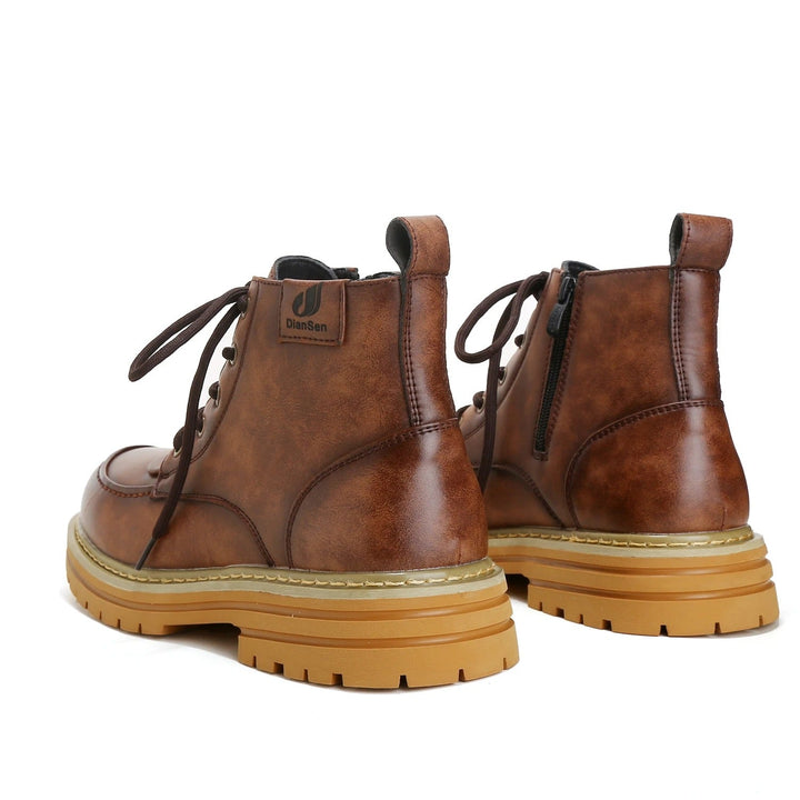 Men's Robust Lace-Up Boots for Outdoor Adventures