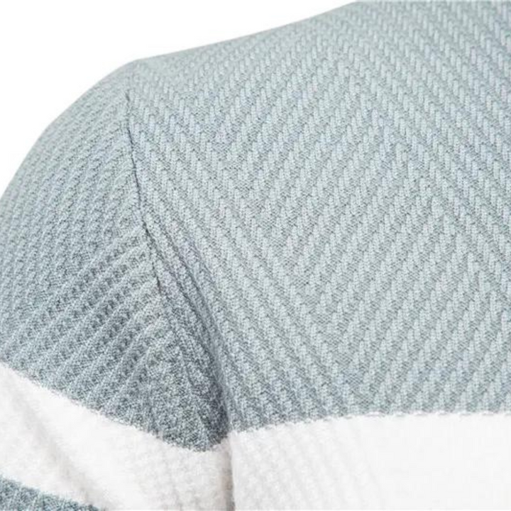Men's coarse knit sweater