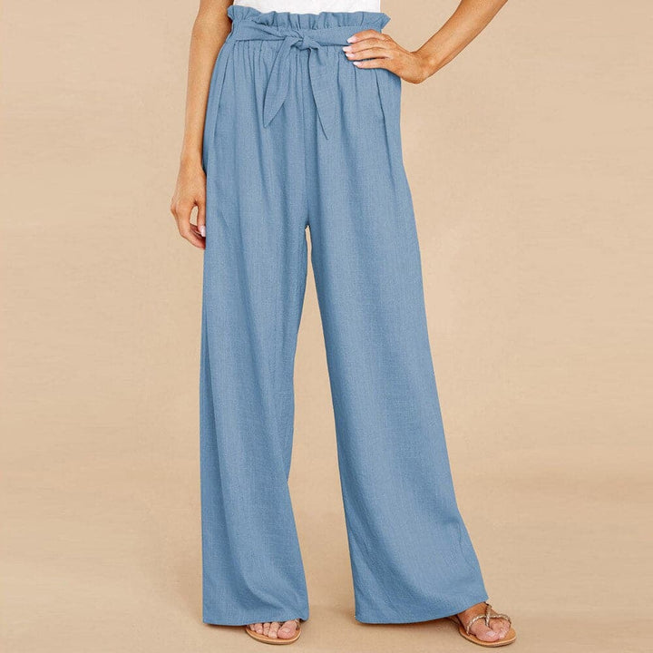 Women's Elegant High-Waisted Wide Leg Pants