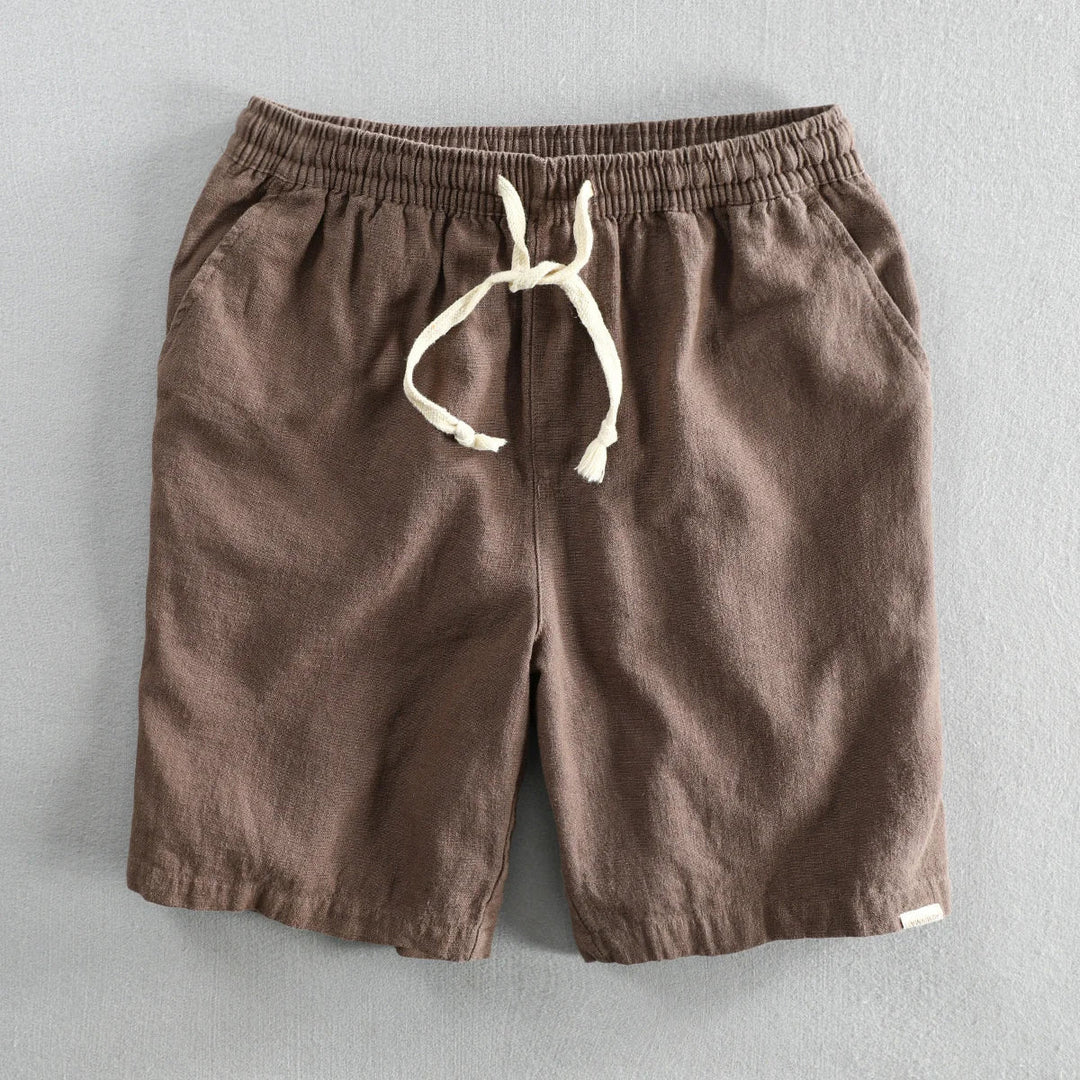 Men's Elastic Waist Casual Shorts for Comfort and Style