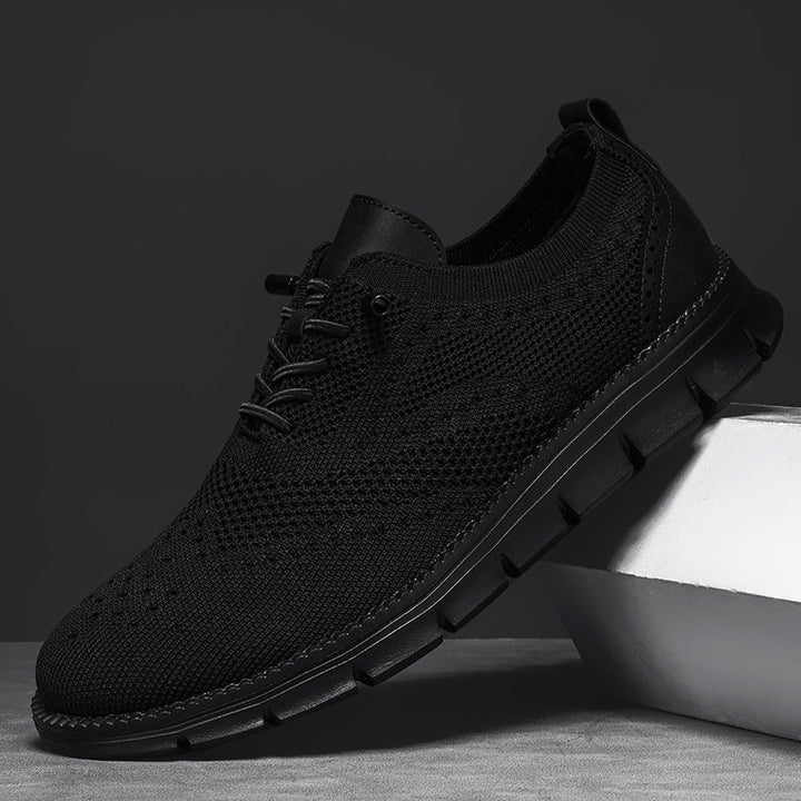 Men's Orthopedic Breathable Oxford Sneakers for Comfort and Support