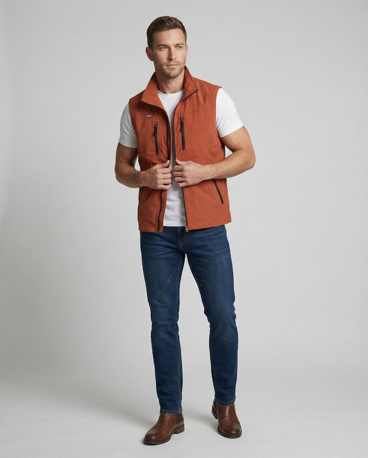 Men's Lightweight Outdoor Layering Vest