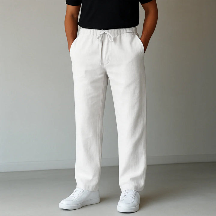 Men's Drawstring Relaxed Fit Casual Pants