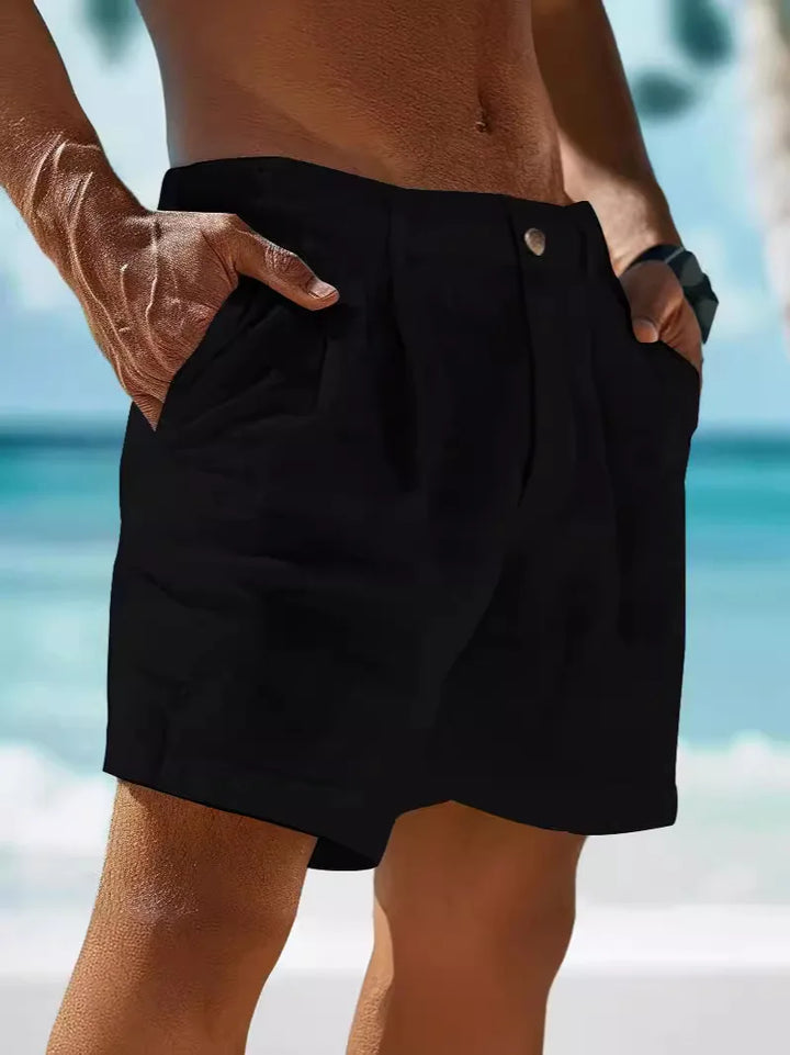 Jonas | Men's Airy Linen Summer Shorts