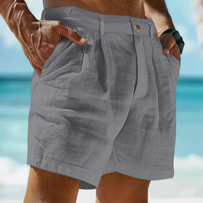 Jonas | Men's Airy Linen Summer Shorts