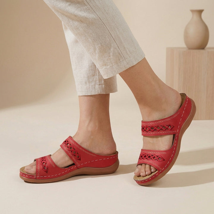 Alexis | Women's Orthopedic Double Strap Sandals
