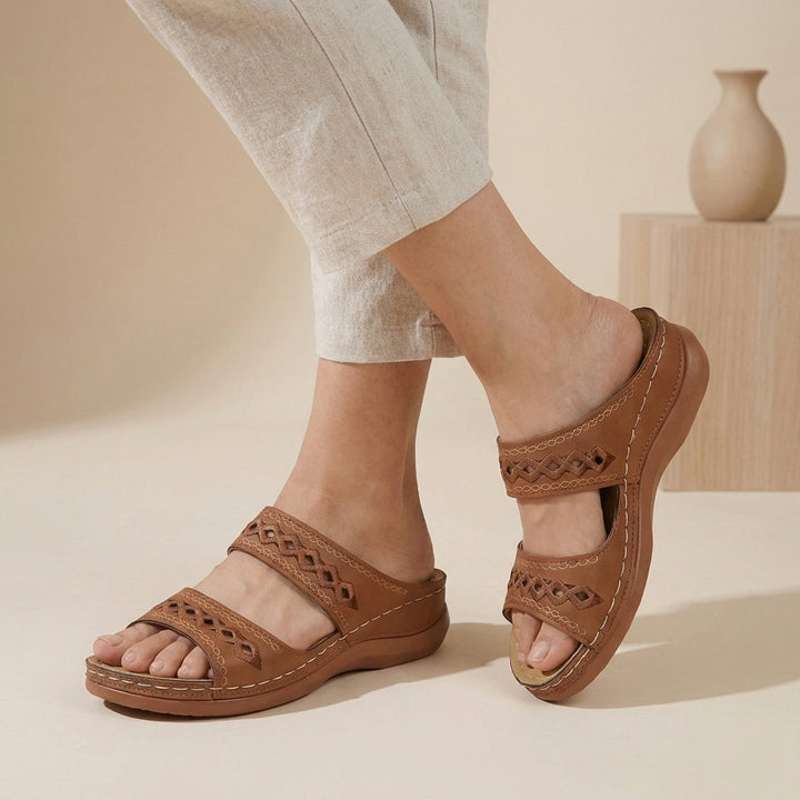 Alexis | Women's Orthopedic Double Strap Sandals
