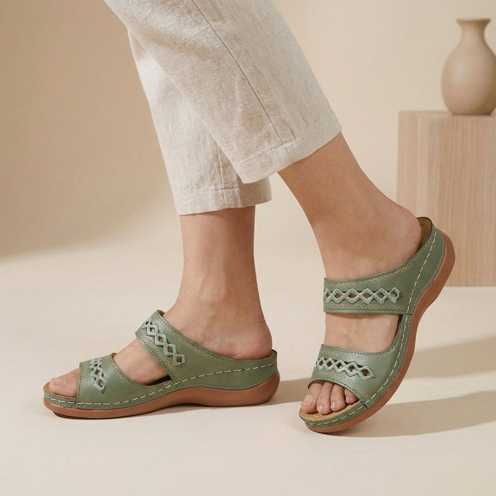 Alexis | Women's Orthopedic Double Strap Sandals