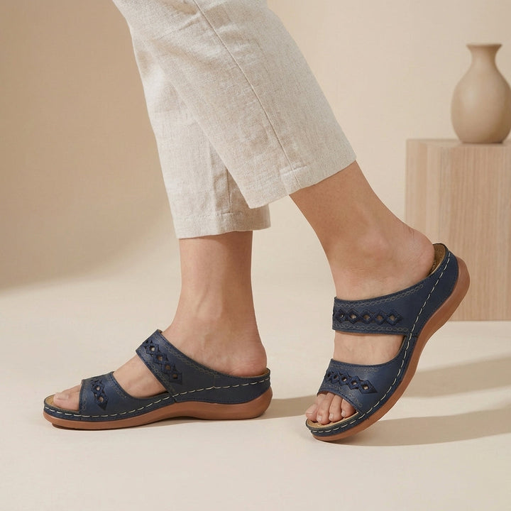 Alexis | Women's Orthopedic Double Strap Sandals
