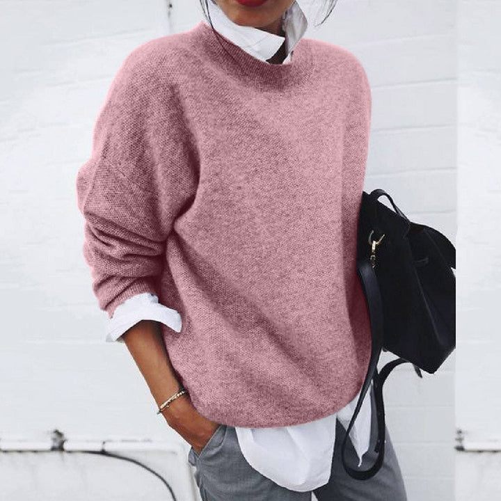 Women's Luxe Thermal Round Neck Sweater