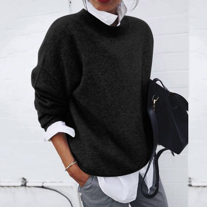Women's Luxe Thermal Round Neck Sweater