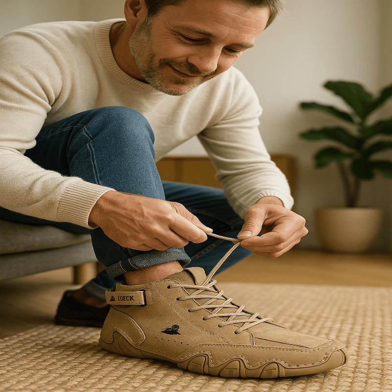 Men's Waterproof Breathable Orthopedic Shoes for Ultimate Comfort