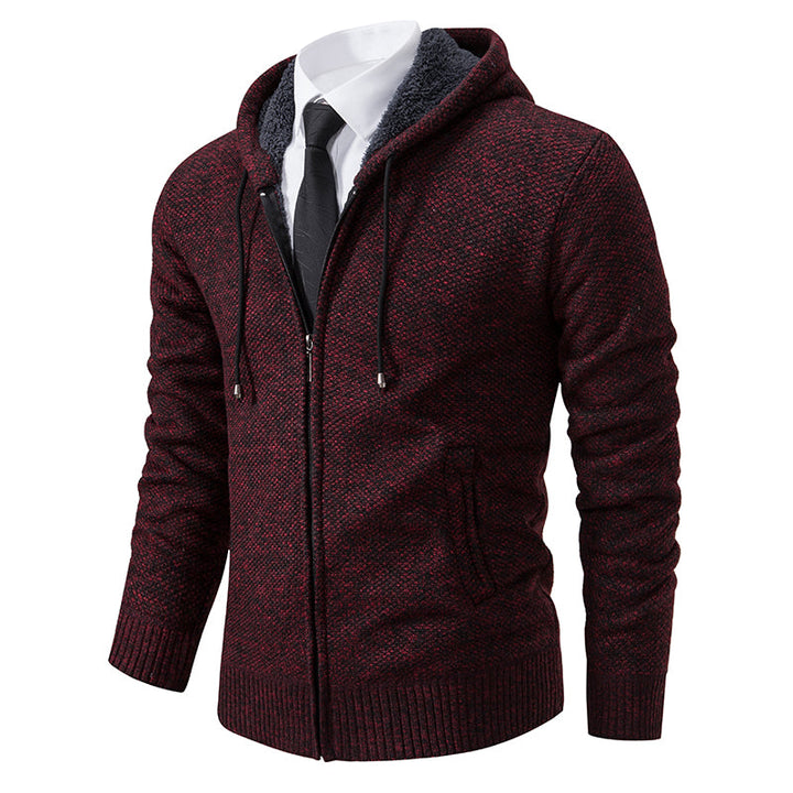 Men's Zip-Up Cardigan for Stylish Comfort and Versatility