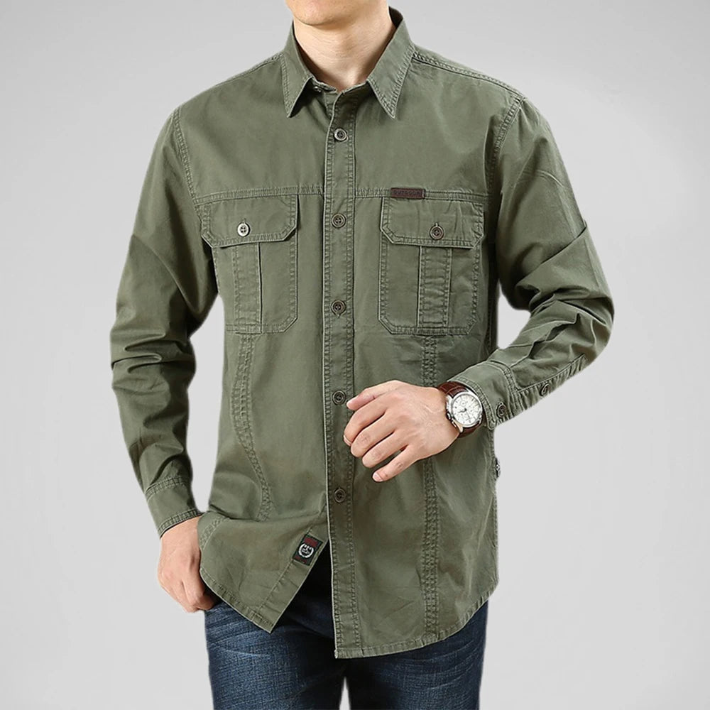 Men's Classic Outdoor Shirt for Comfort and Style