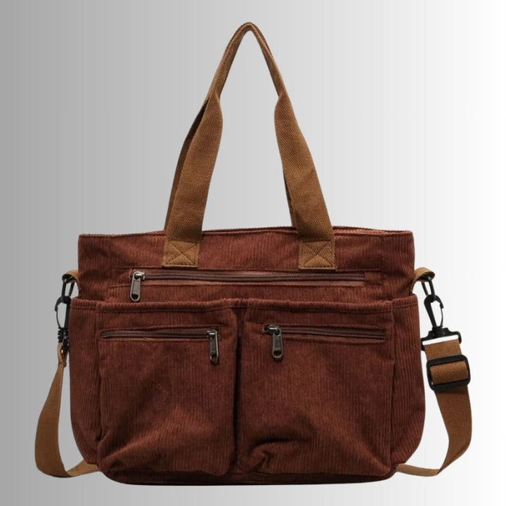 Women's Urban Cord Tote Bag for Everyday Use