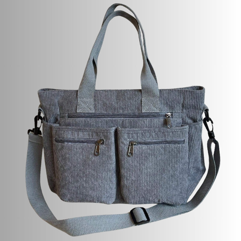 Women's Urban Cord Tote Bag for Everyday Use