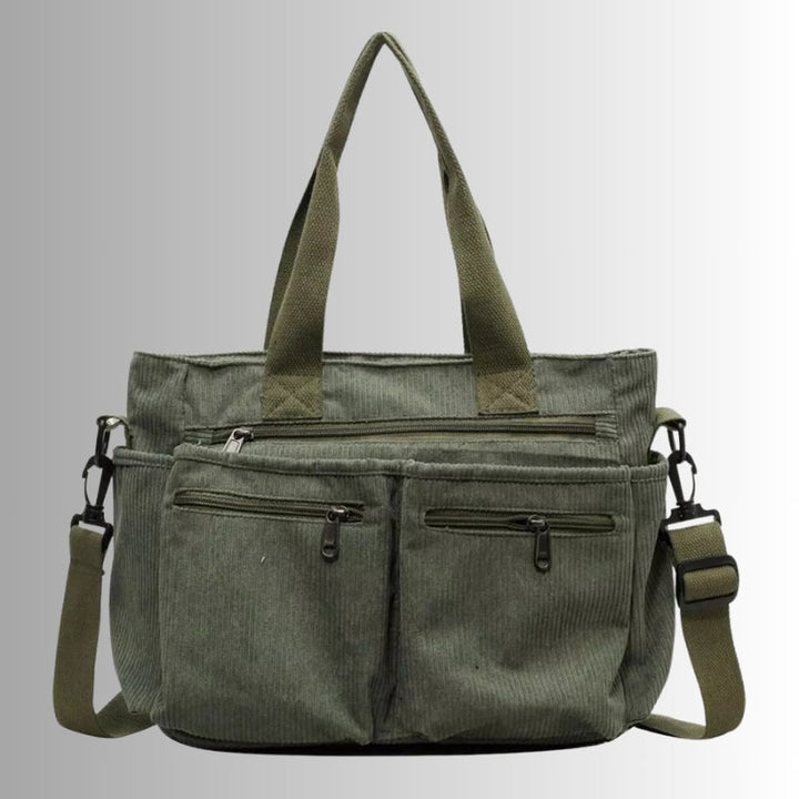 Women's Urban Cord Tote Bag for Everyday Use