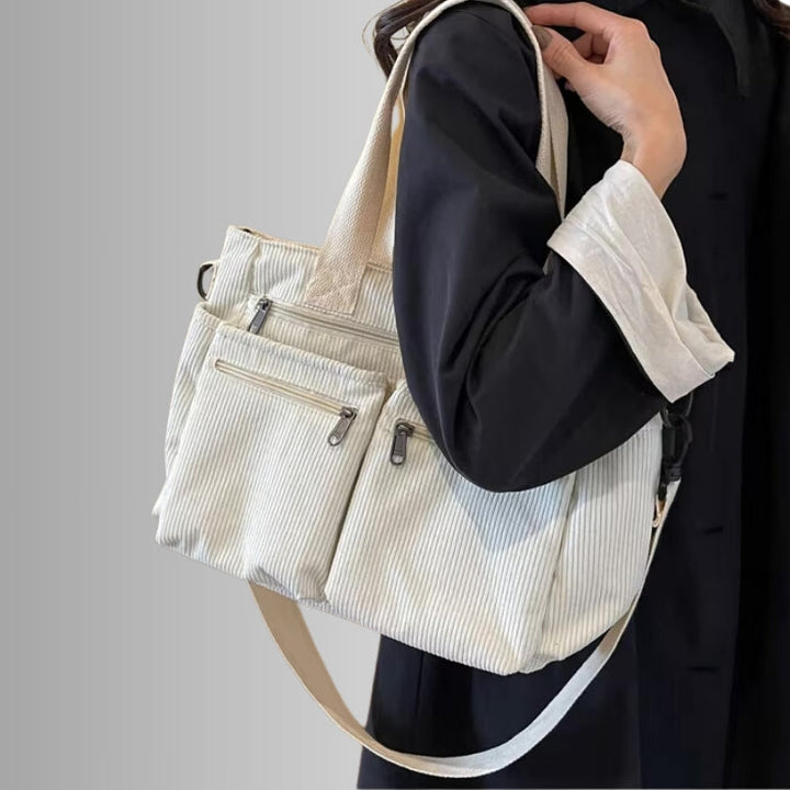Women's Urban Cord Tote Bag for Everyday Use