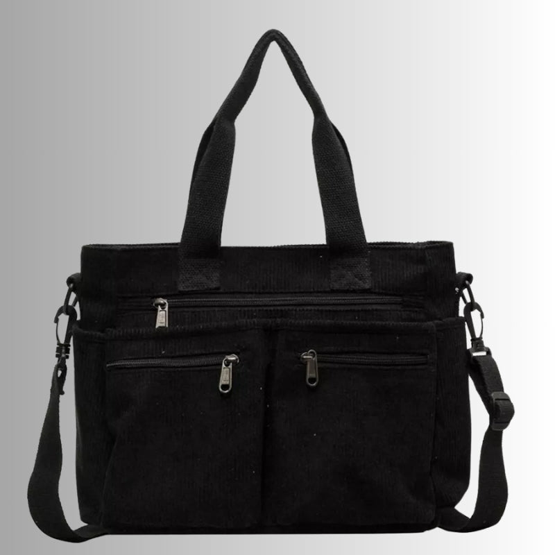 Women's Urban Cord Tote Bag for Everyday Use