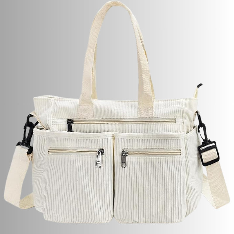 Women's Urban Cord Tote Bag for Everyday Use
