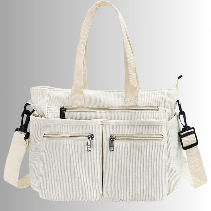 Women's Urban Cord Tote Bag for Everyday Use