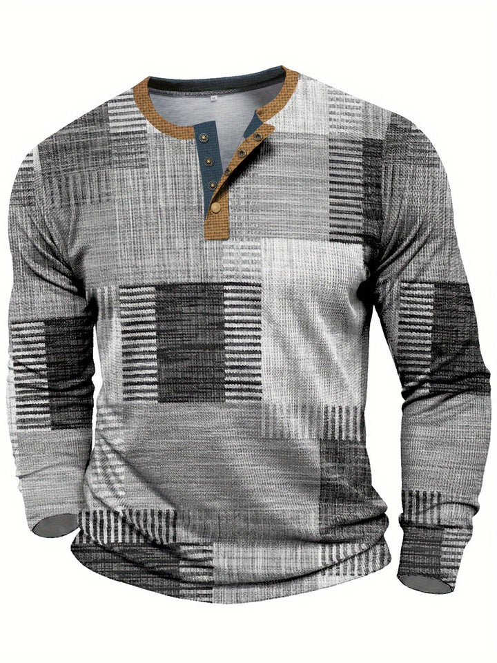 Men's Retro Knit Sweater